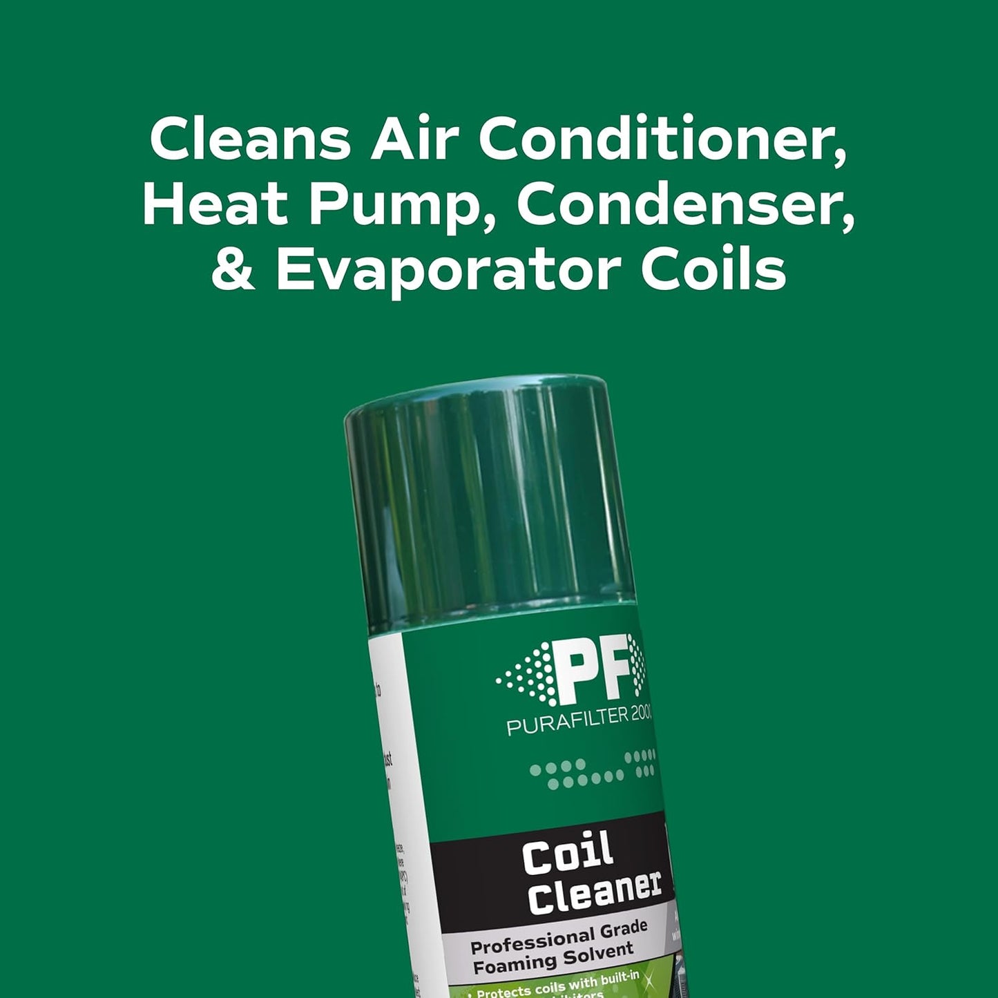 Spray espumoso limpiador bobinas AC HVAC profesional