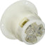 Receptáculo NEMA L6-30P 30A 250V grado industrial blanco
