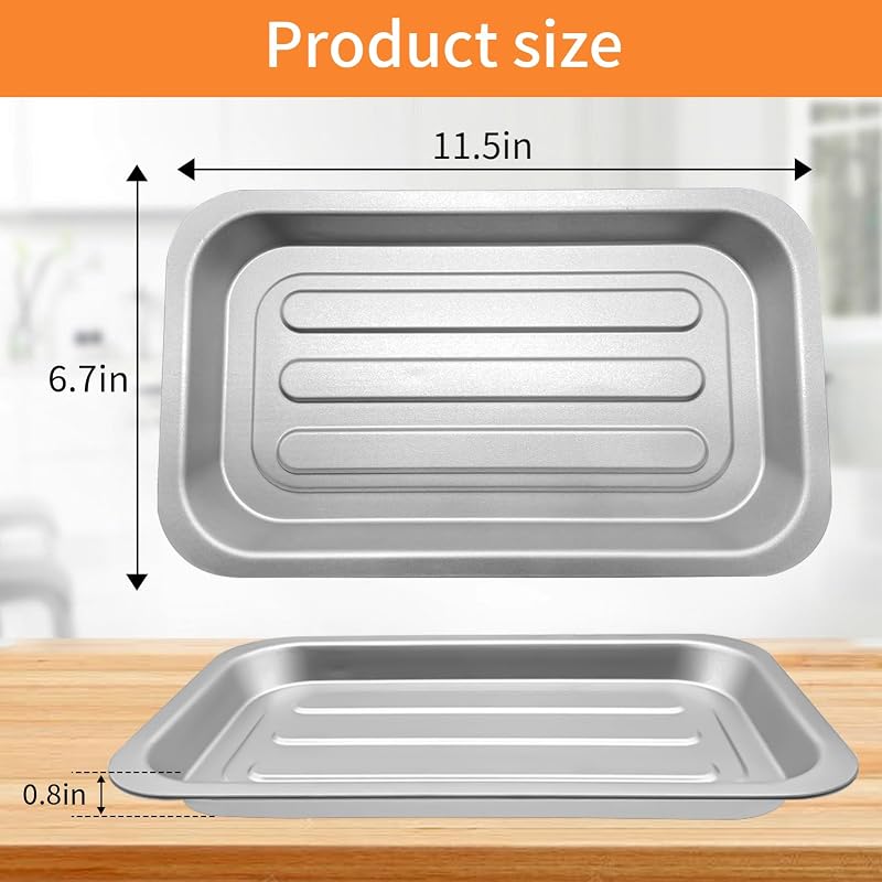 Sartén parrilla para freidora aire 25qt acero