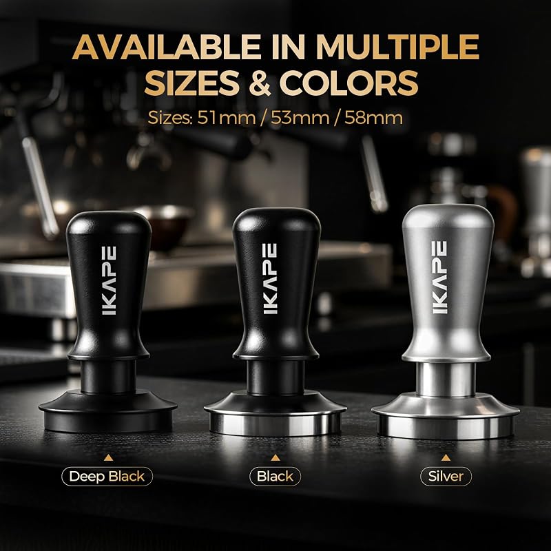 Tamper Espresso 53.3mm Base Acero Inox 100% Plana Breville