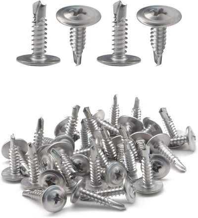 Tornillos braguero autoperforantes #8x1/2 acero inox