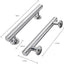 10 Tiradores Gabinete Cromo Pulido 3-3/4" para Cocina