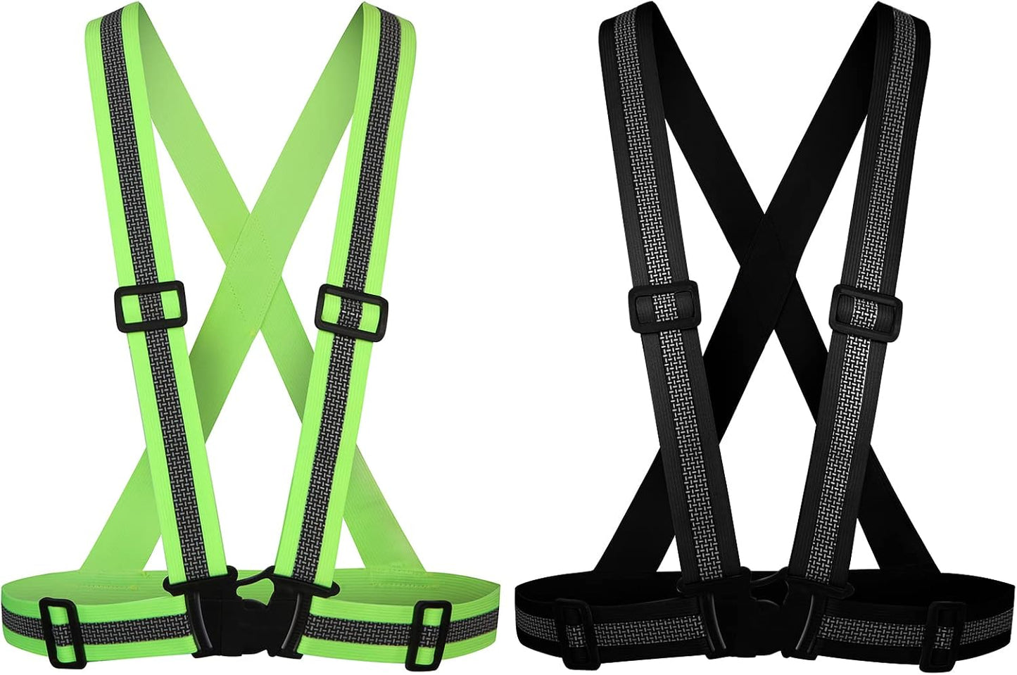 Chaleco reflectante para correr ciclismo motocicleta pack 2