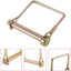 Pasador bloqueo eje 3/8x2-1/4 alambre kit tractor 30
