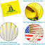 Bandera mini gadsden poste madera lanza set 12