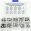 Kit 300 Pzas Tornillos M3 Acero Inox Hexagonal