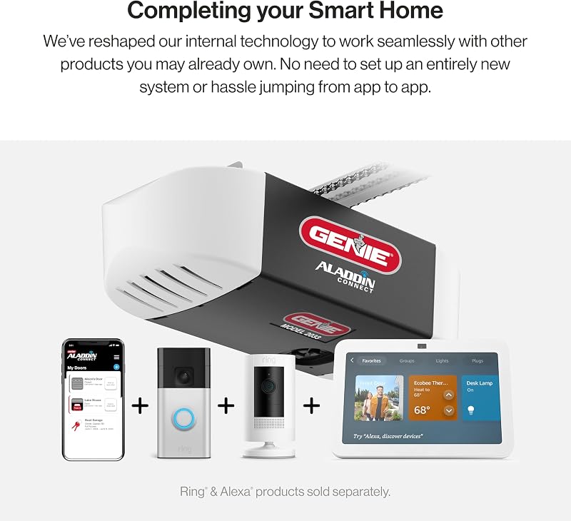 Abridor puerta garaje con LED comp Alexa SmartThings