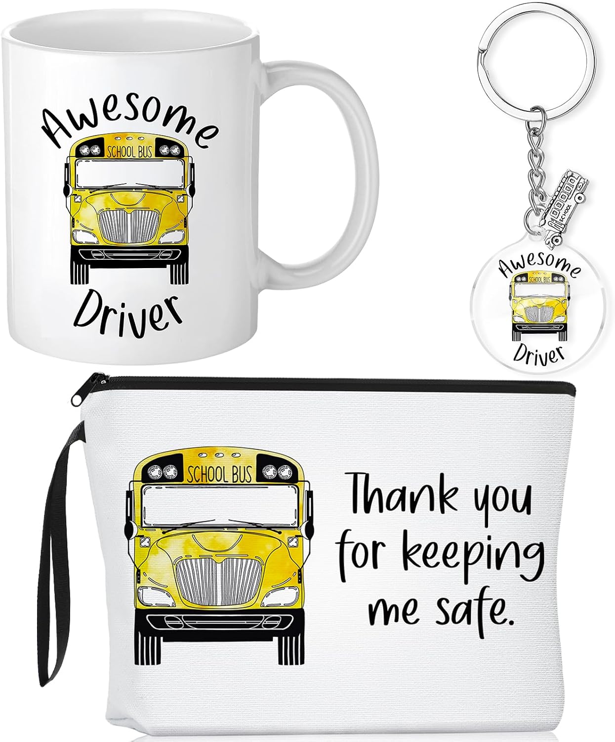 3 Pzas Taza 11oz Llavero Regalo Fin de Año