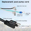 Cable alimentación bomba piscina Hayward 6" 3clavijas