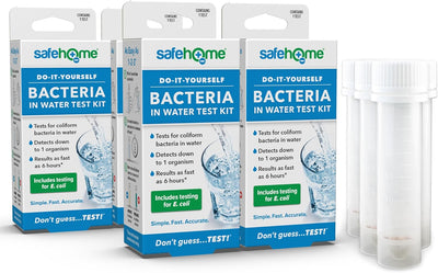 Kit prueba bacterias agua 50 especies EPA certificado