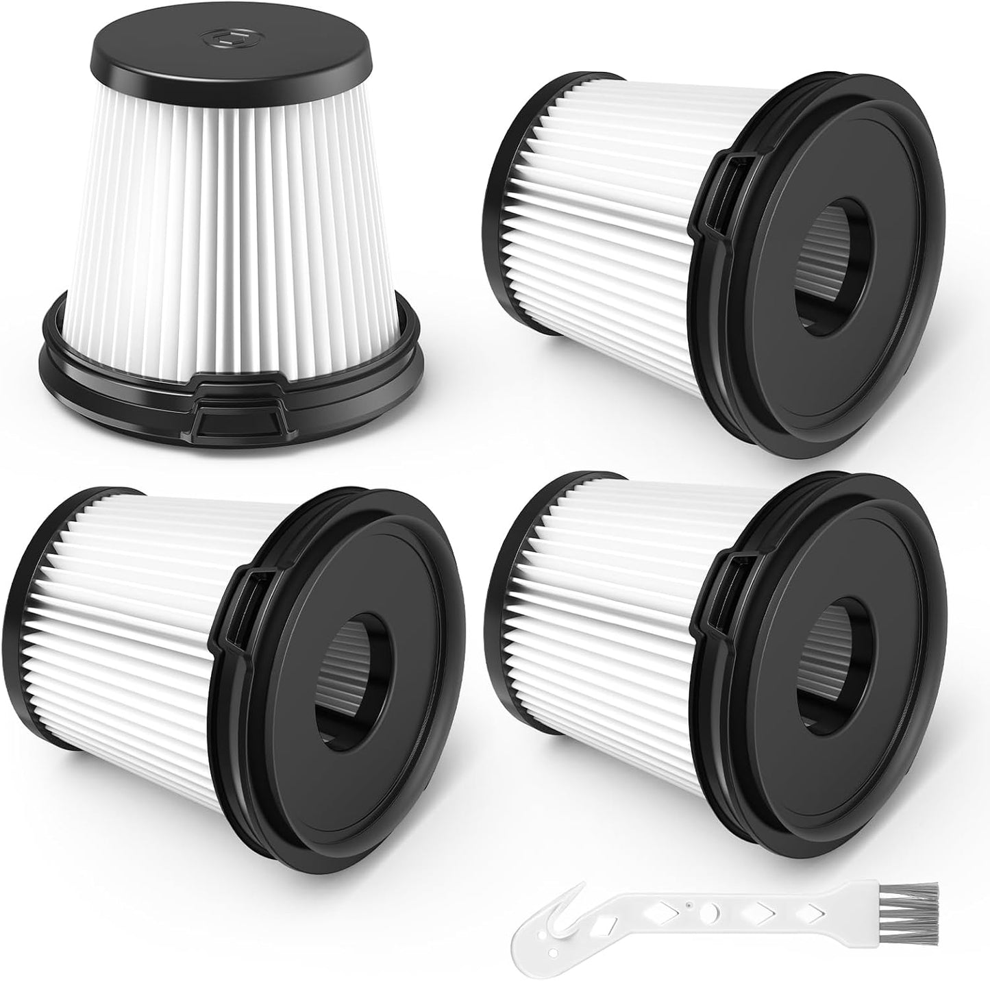 4 Pzas Filtro HEPA para Shark IW3511 Detect Pro