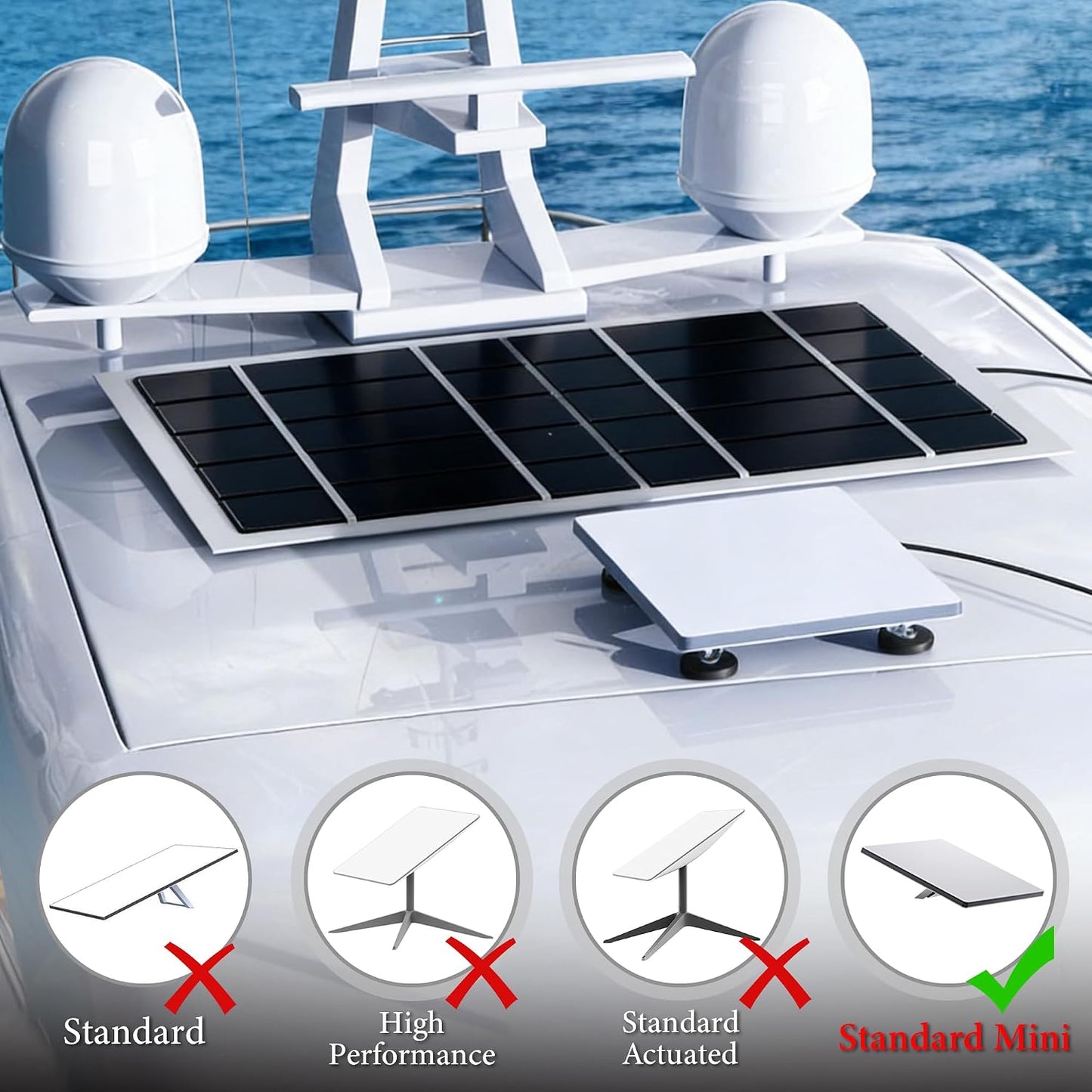 Soporte magnético Starlink Mini coche RV aluminio