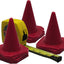 Conos tráfico plástico rojo 4" set 10 para agilidad