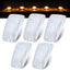 5 Pzas Lentes Transparentes para Techo Camión Kodiak 1988-02
