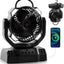 Ventilador portátil recargable 20000mAh con linterna LED