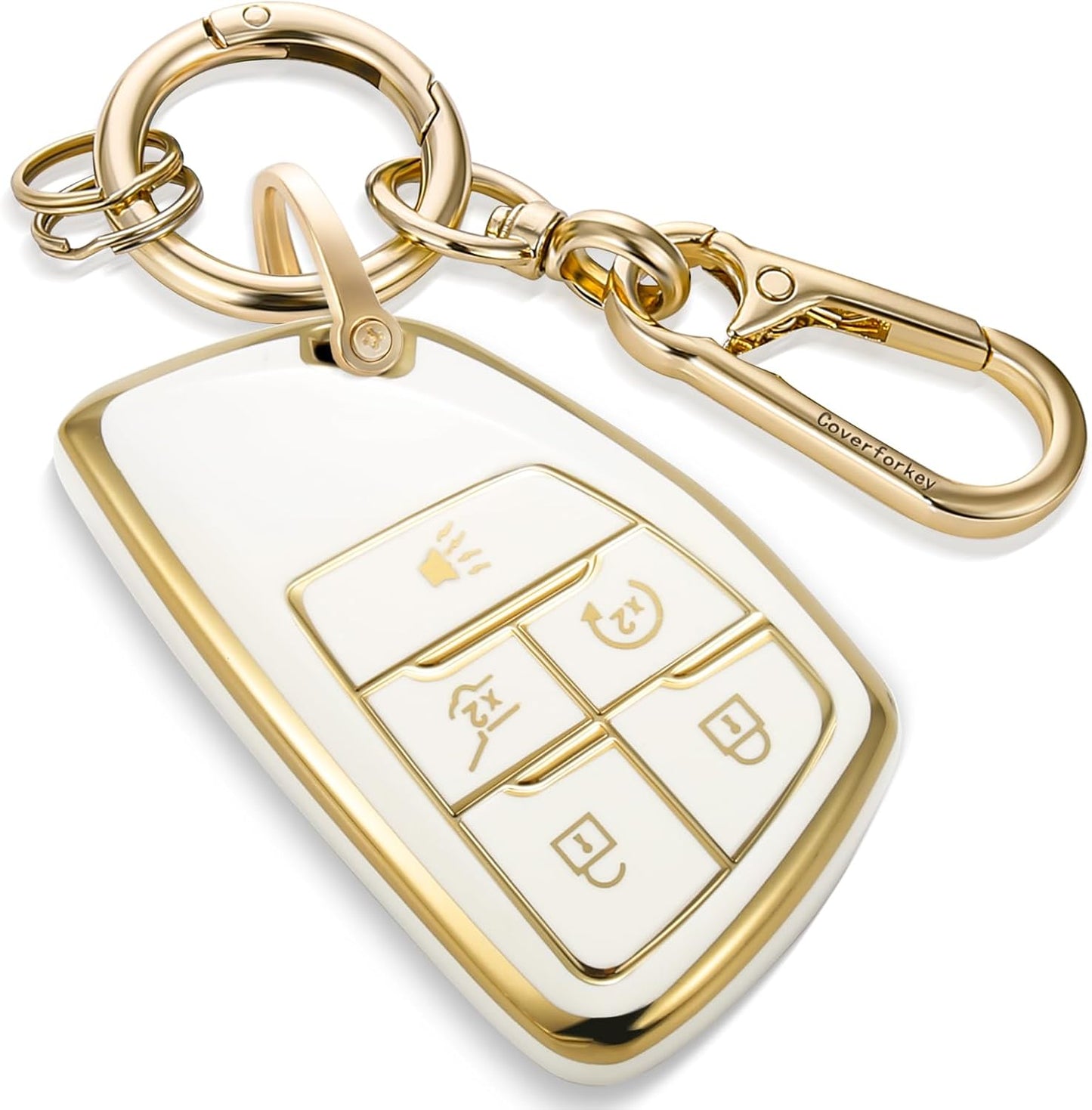 Funda llavero Buick Envision Denali 1500HD color dorado