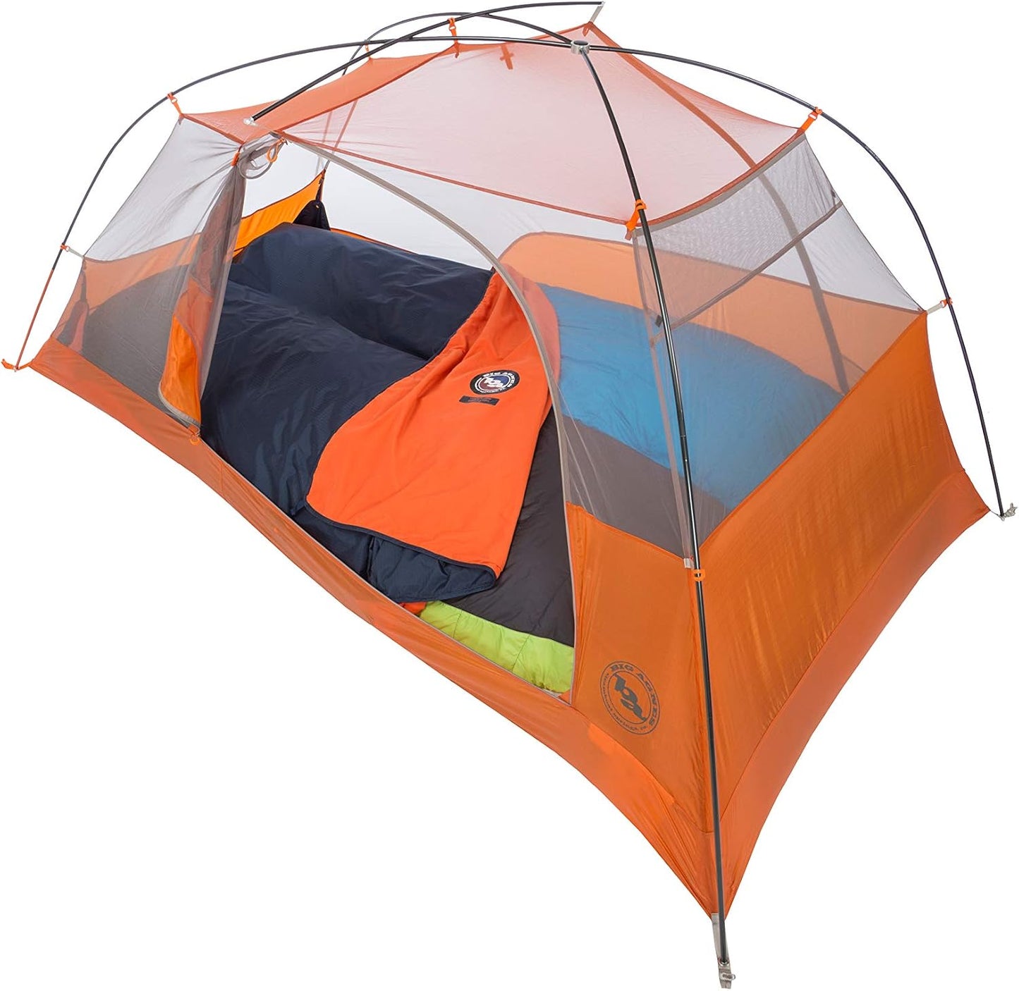 Protector piso tienda 58x90 naranja/azul marino