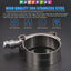 2 Abrazaderas manguera acero inox perno T 1.614-1.811pulg