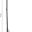 Soporte silla huevo acero base redonda 76pulg negro