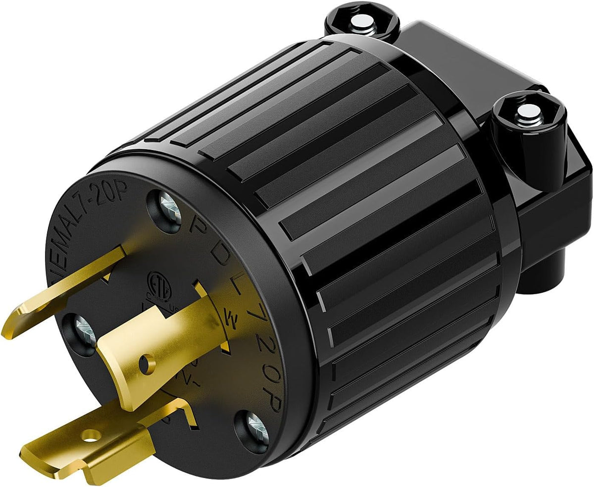 Conector L7-20P 20A 277V enchufe bloqueo giratorio