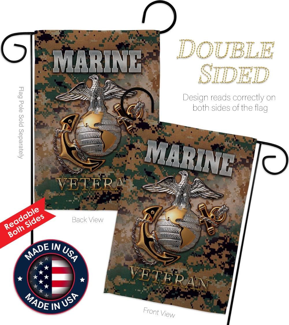 Bandera jardín USMC Semper Fi decoración casa