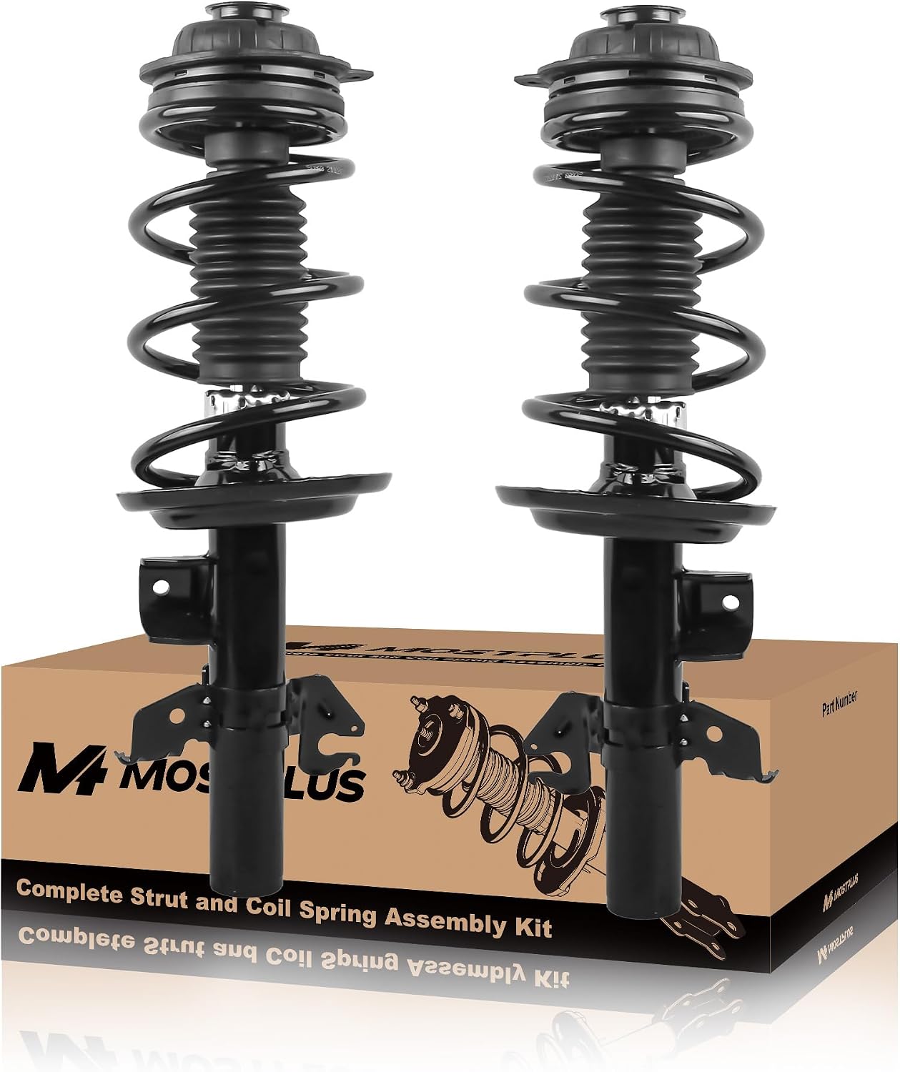 Set amortiguadores delanteros Dodge Dart 13-16 2 Pzas