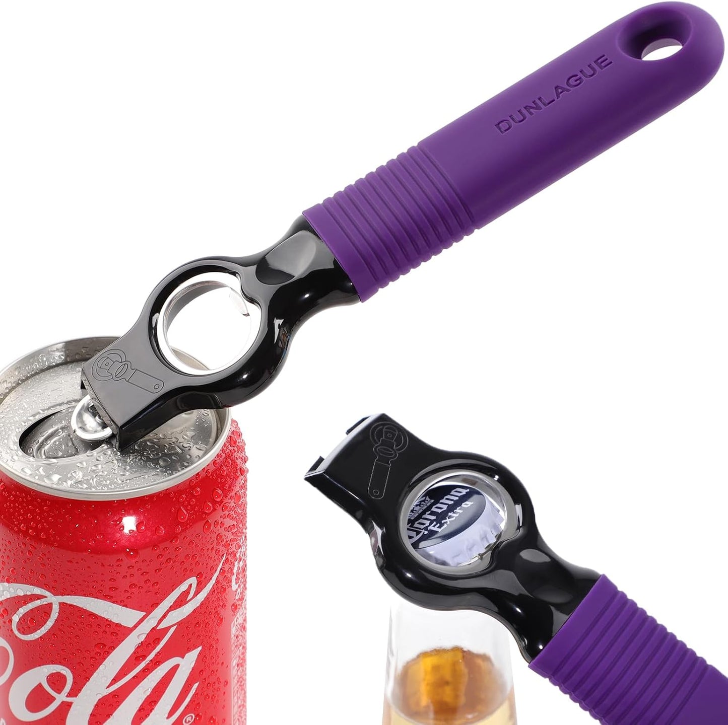 2en1 Abridor Botellas y Latas Mango Ergonómico