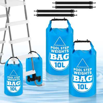 2 Pzas Pesos PVC 500D para Escalera Piscina Plegable 10L