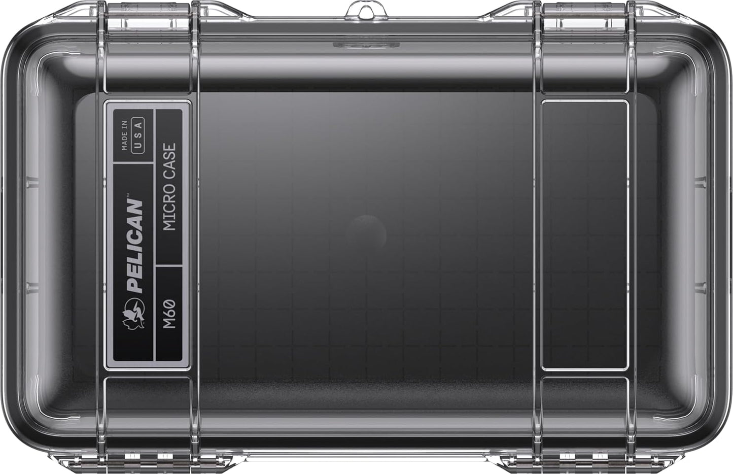 Estuche Micro Pelican M60 Negro/Transparente