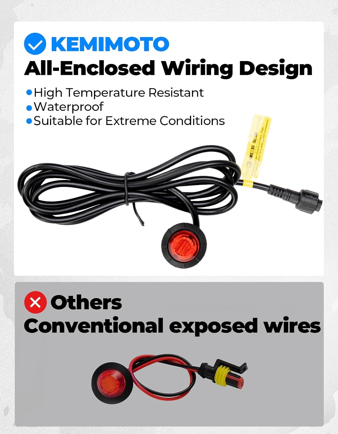 Kit señal giro UTV con bocina 110d luz intermitente