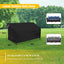 Funda sofá exterior 80" 3 plazas impermeable
