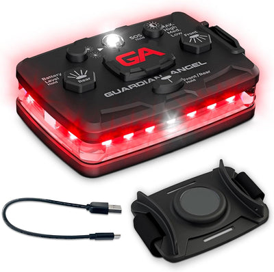Luz LED recargable magnética para bomberos