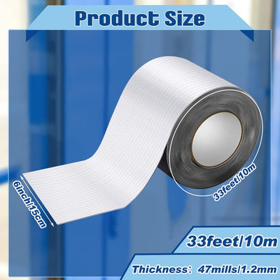 Paneles autoadhesivos aluminio reflectante 6pulg x33ft