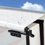 Tela toldo deslizante RV universal resistente 140'' blanco