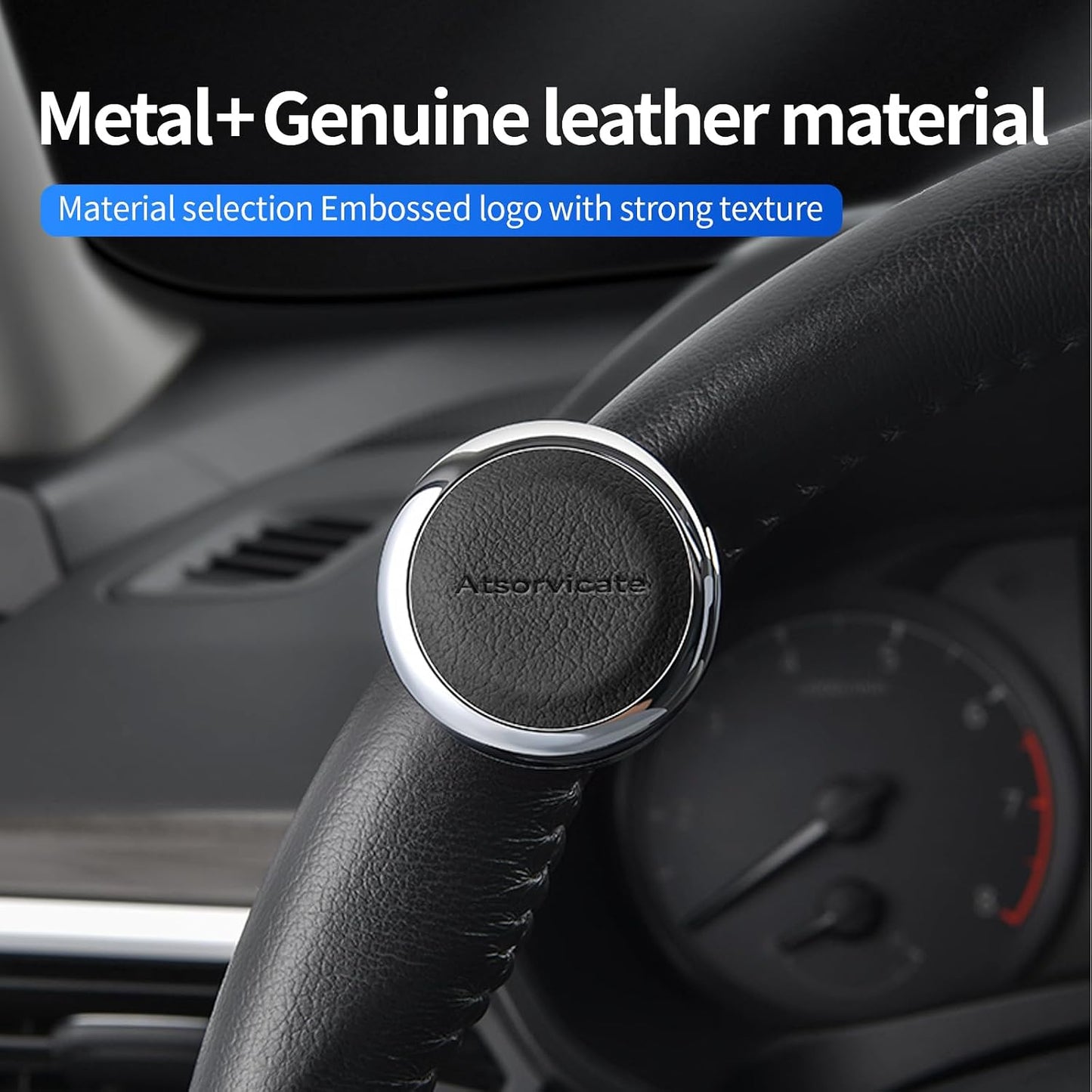 Pomo giratorio volante automóvil bolas metal
