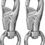 Silla colgante acero inox 1000lb set 2