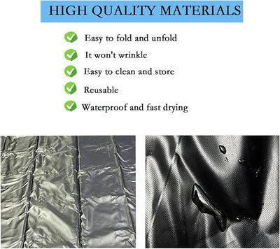 Tapete garaje PVC antiderrap 8x20ft impermeable