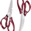 Tijeras cocina acero inox 2 pzas para carne pollo pescado