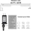 200 Luces LED Navidad 65ft Impermeables 8 Modos Blanco Cálido