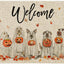 Tapete puerta otoño 30x17pulg antiderrap Halloween