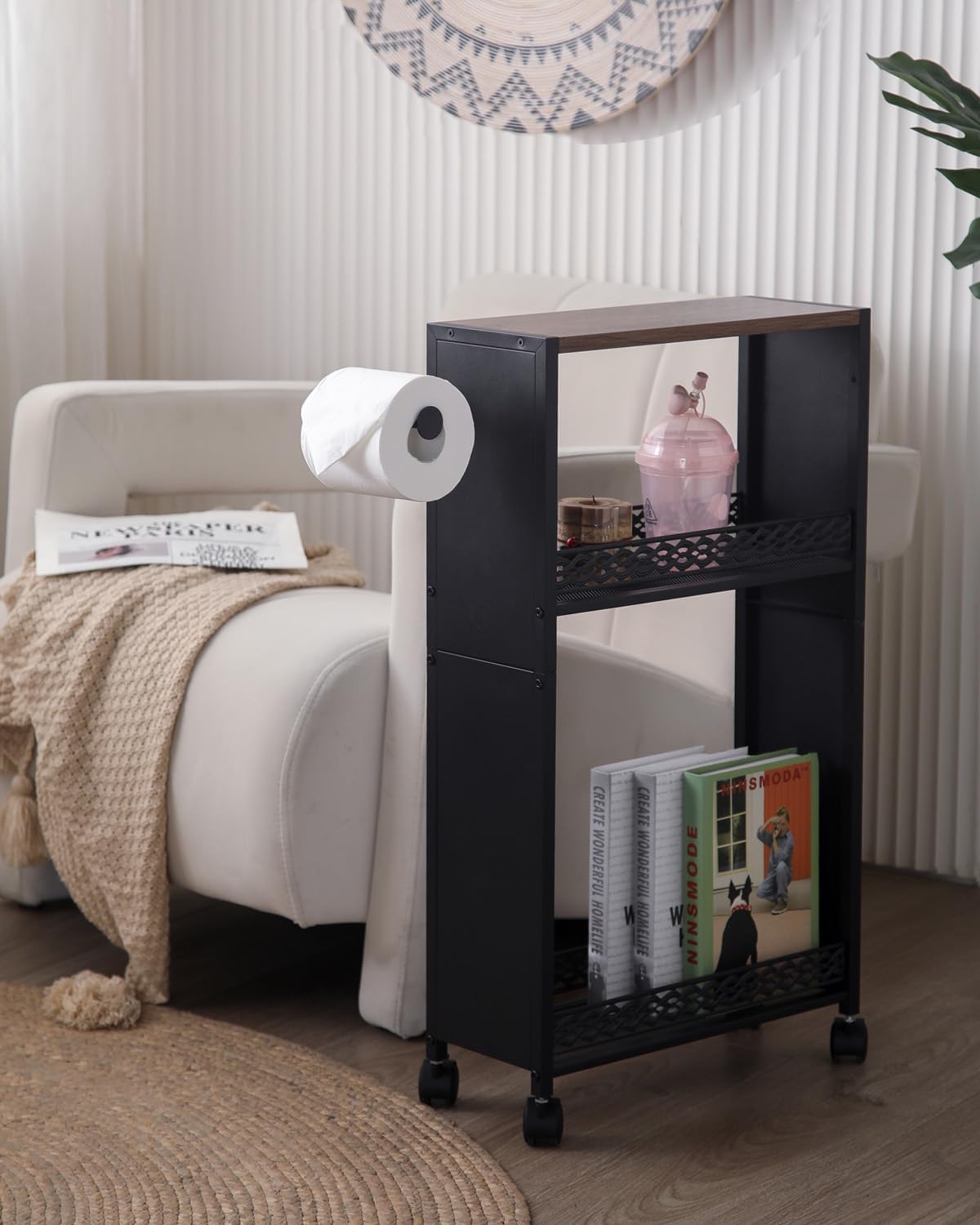 Soporte papel higiénico para baño pequeño