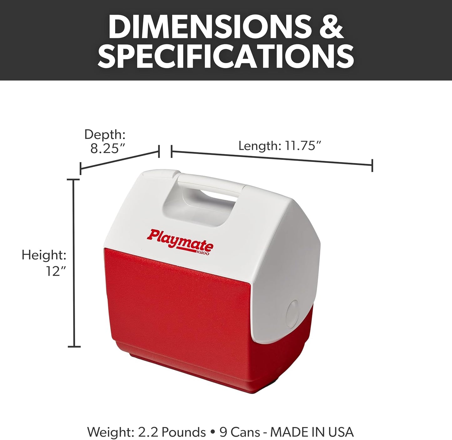 Caja refrigeradora aislada Classic Playmate