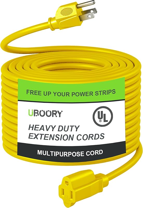 Cable extensión exterior 100 ft 14/3 SJTW 100% cobre UL