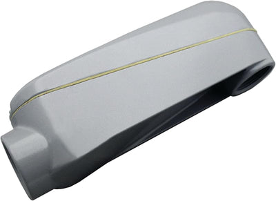 Cuerpo rígido Mogul 1-1/2" gris