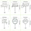 Set 12 Adornos Acrílicos Tarta Cumpleaños Plateado