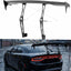 Alerón trasero 56" estilo carreras Dodge Charger negro