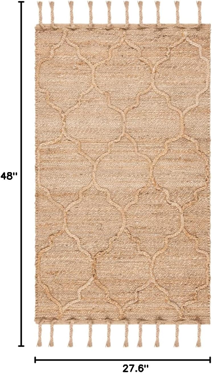 Alfombra decorativa rústica geométrica marroquí 2'3x4