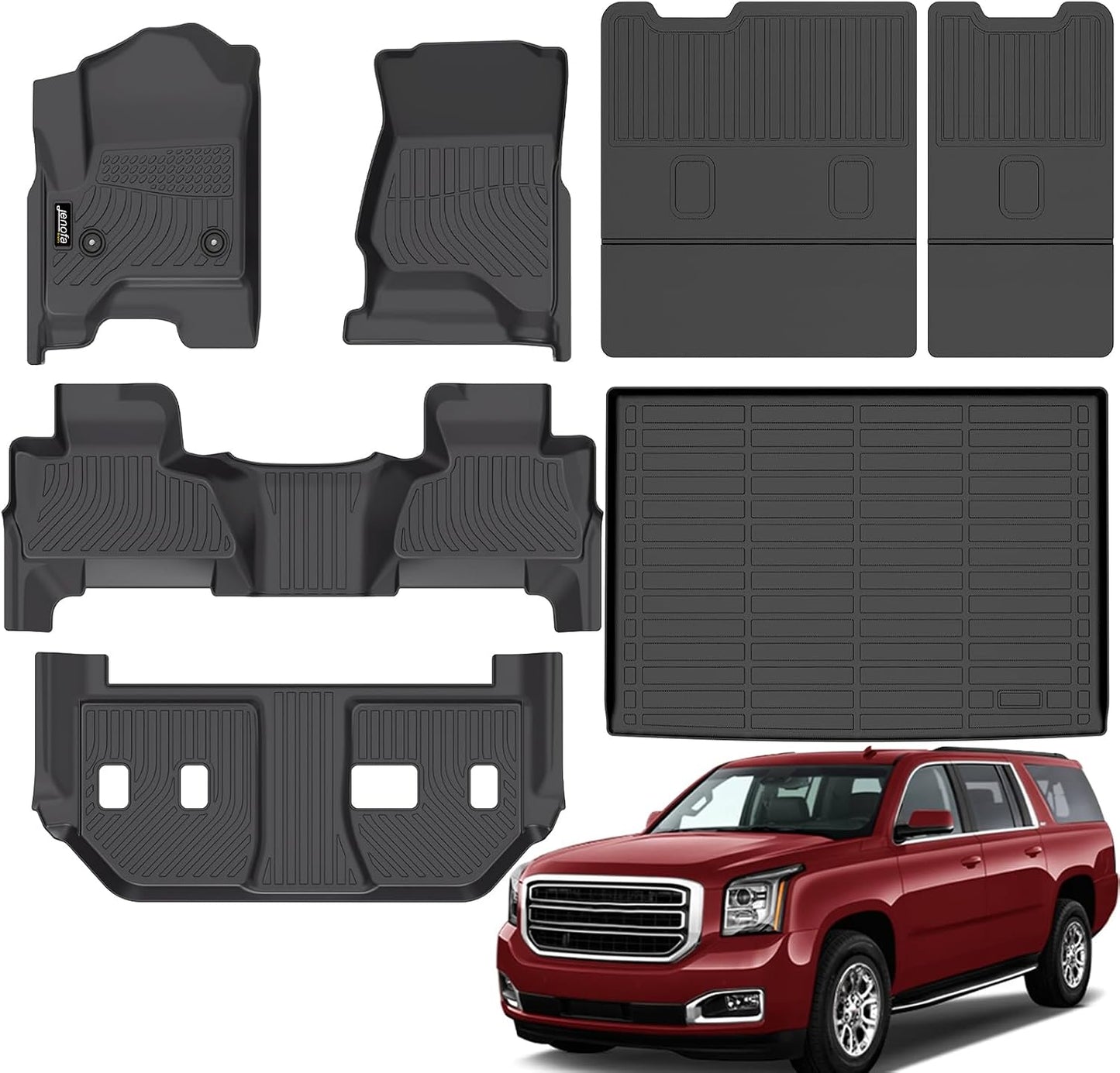 Alfombrillas todo clima Chevy Suburban/GMC Yukon XL 15-20