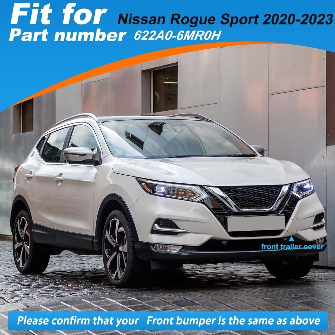 Tapa gancho remolque Nissan Rogue A0-6MR0H blanco