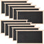 Pack 10 Marcos Abeja con Bases de Cera 9-1/8pulg Negro